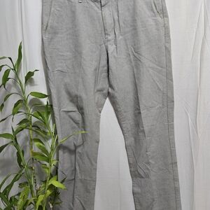 J. Crew Gray Dress Pants Lightweight Cotton Blend